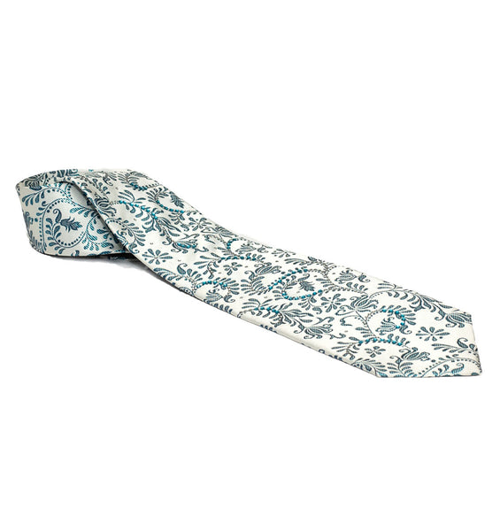 Blue Winding Floral