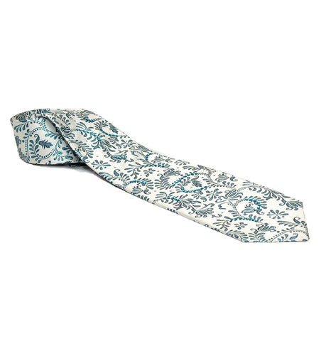 Blue Winding Floral