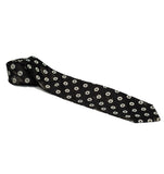 Black & Silver Floral w/ Rhinestones