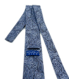 Blue Gray Paisley