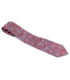 Red & Grey Paisley