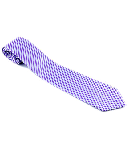 Shimmering Purple Stripes